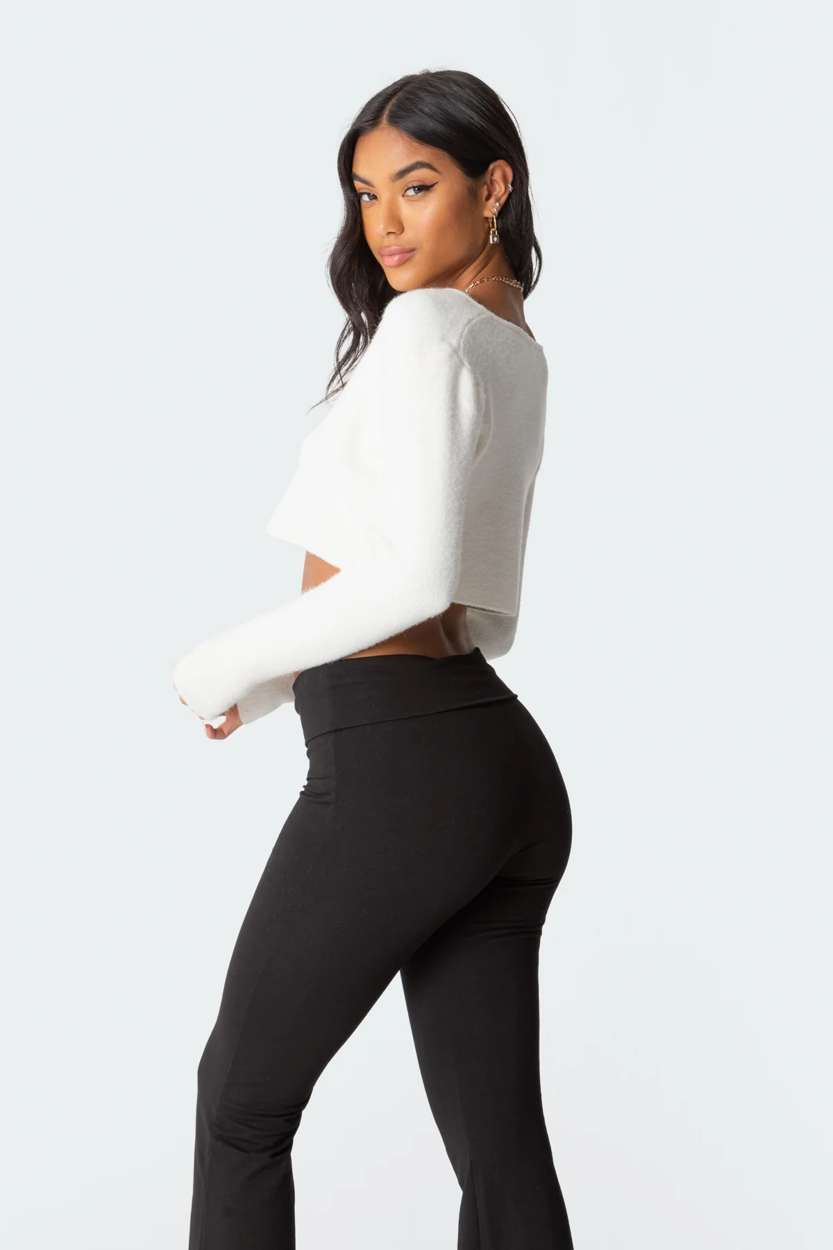 Otto Cropped Cardigan - Image 5
