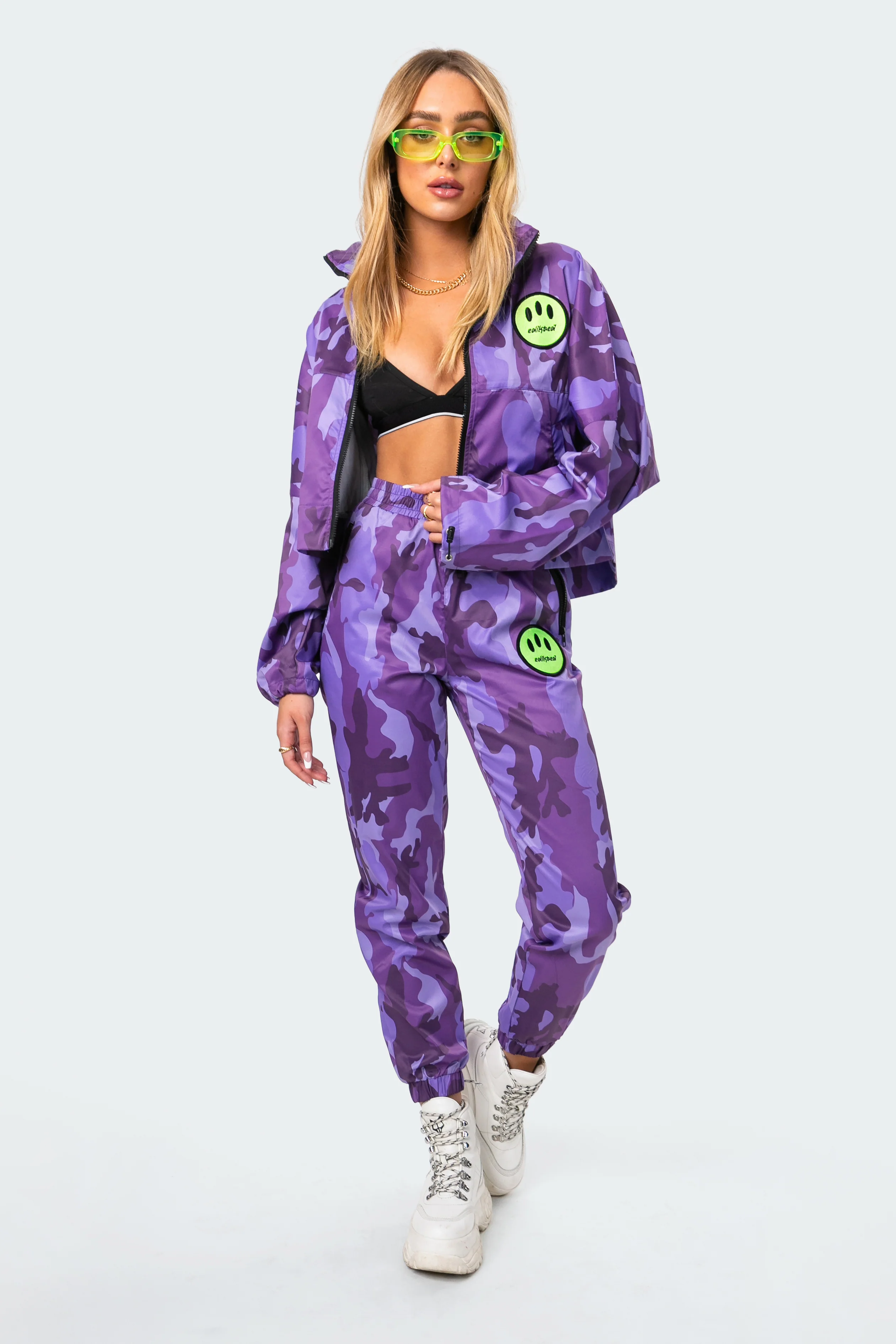 Vicky Camo Nylon Jacket - Image 2