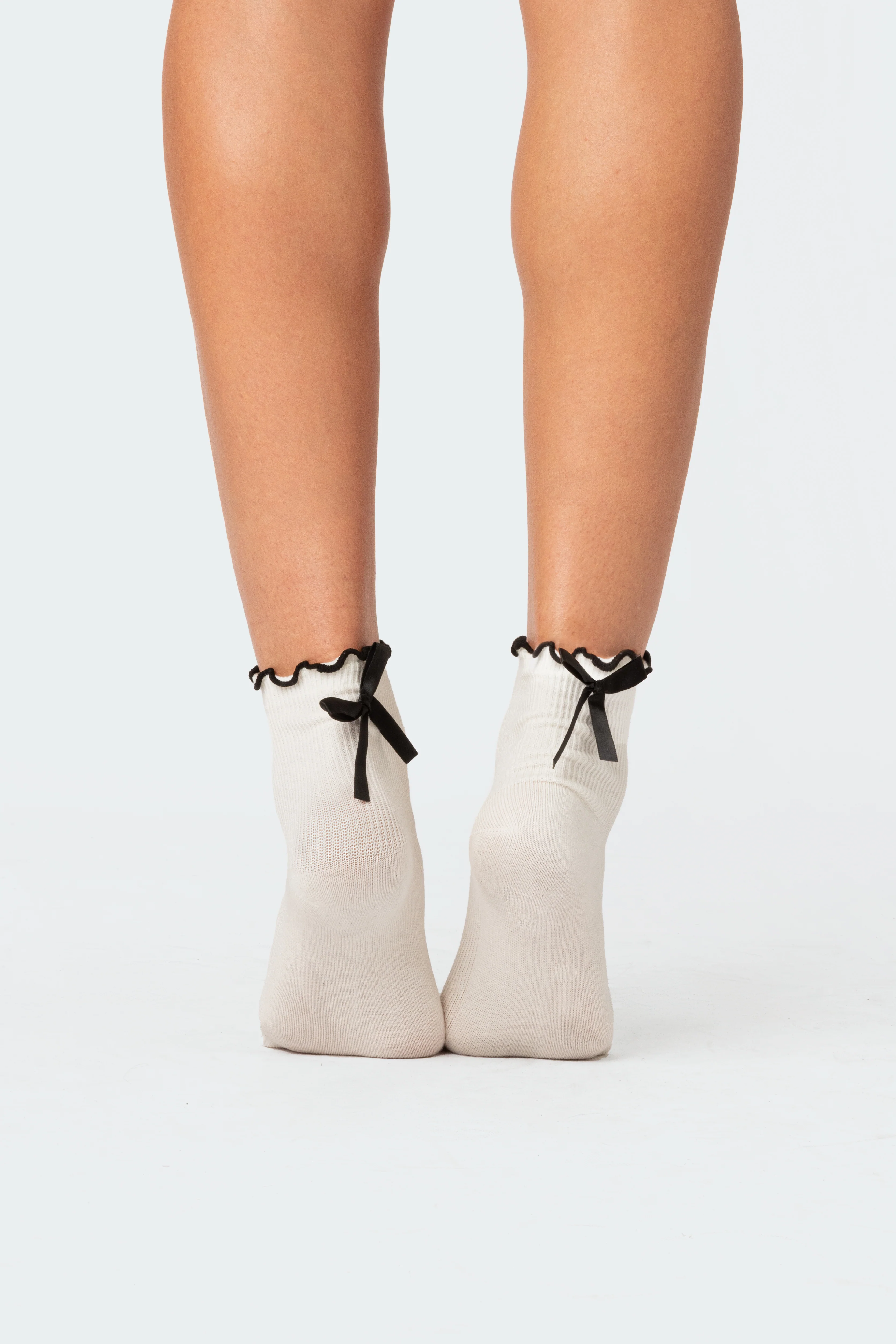 Frill & Bow Socks - Image 3