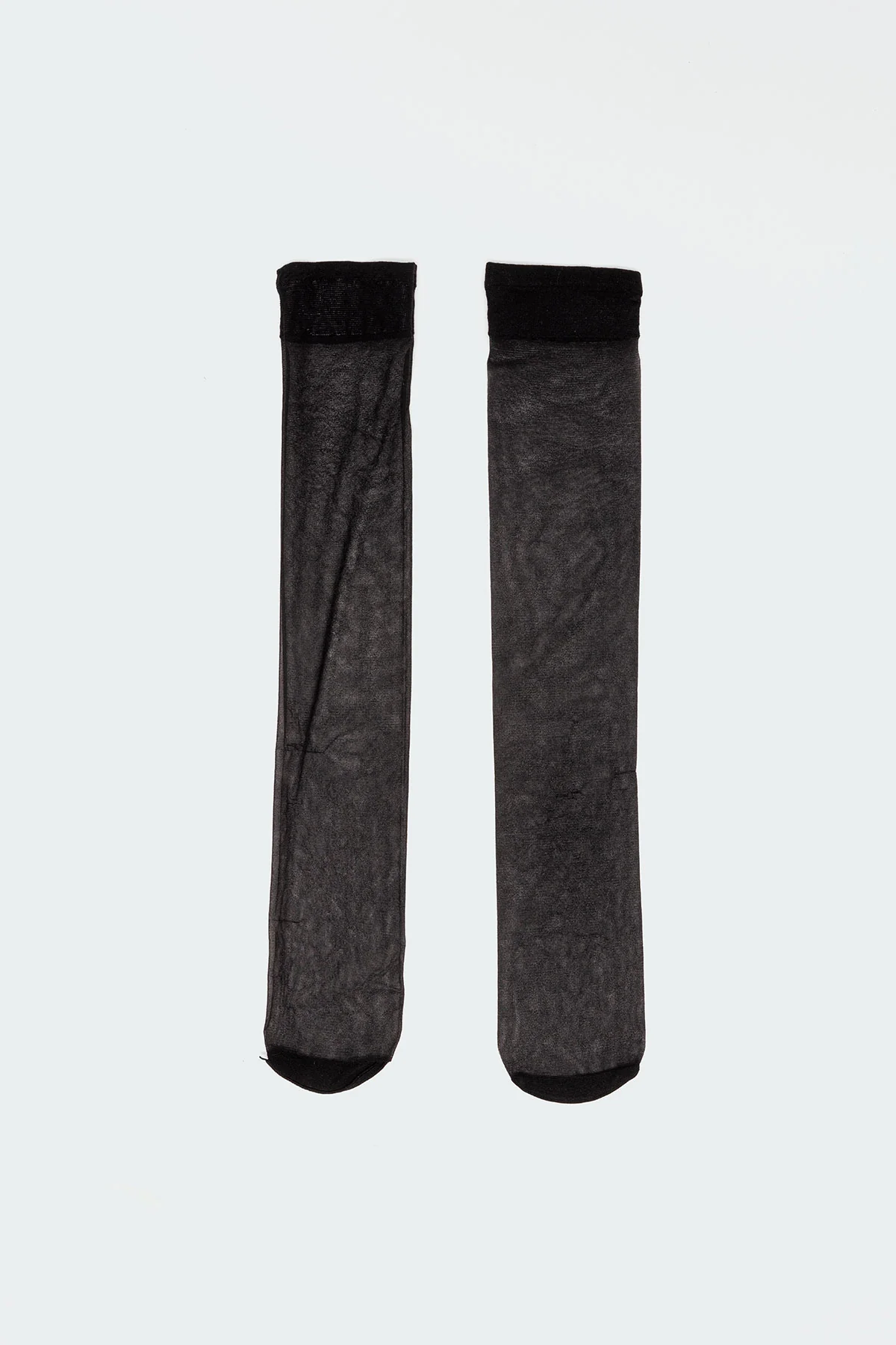 Sheer Mesh Knee High Socks - Image 4