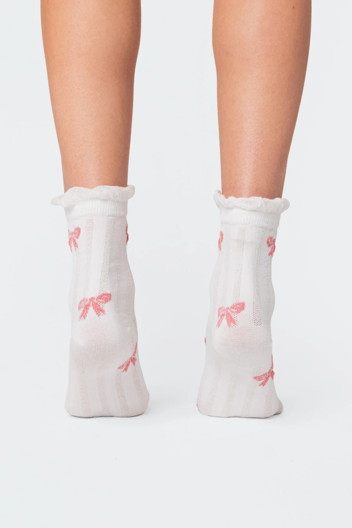 Bow Printed Socks - Image 3