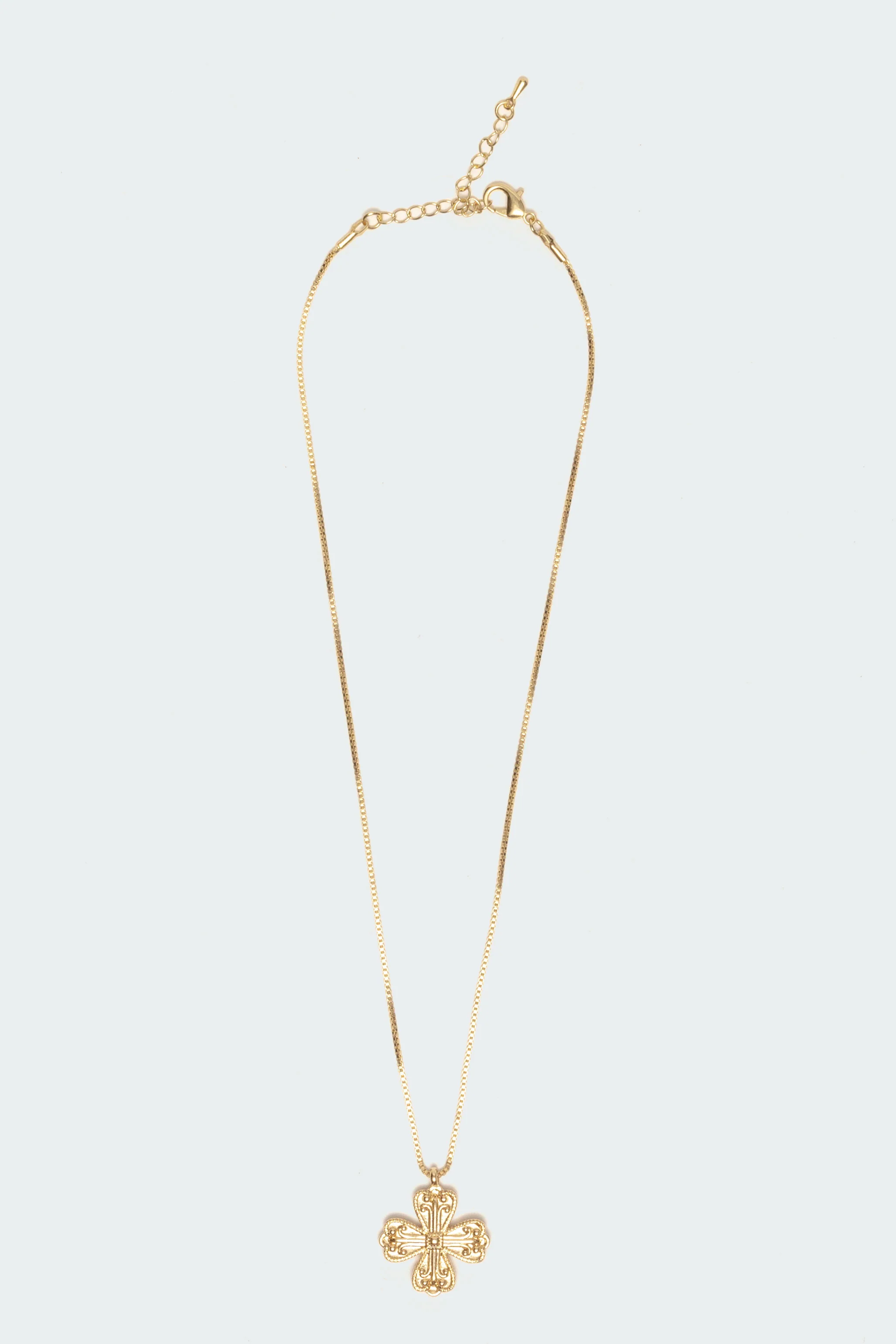Vintage Clover Necklace - Image 2