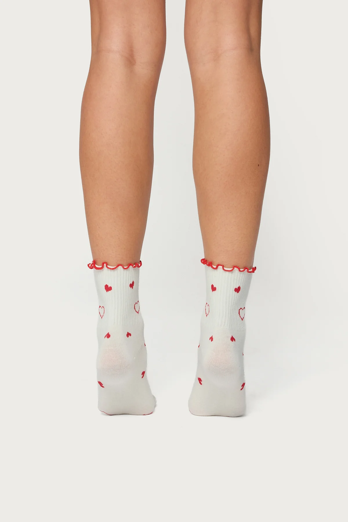 Contrast Frilly Socks - Image 3