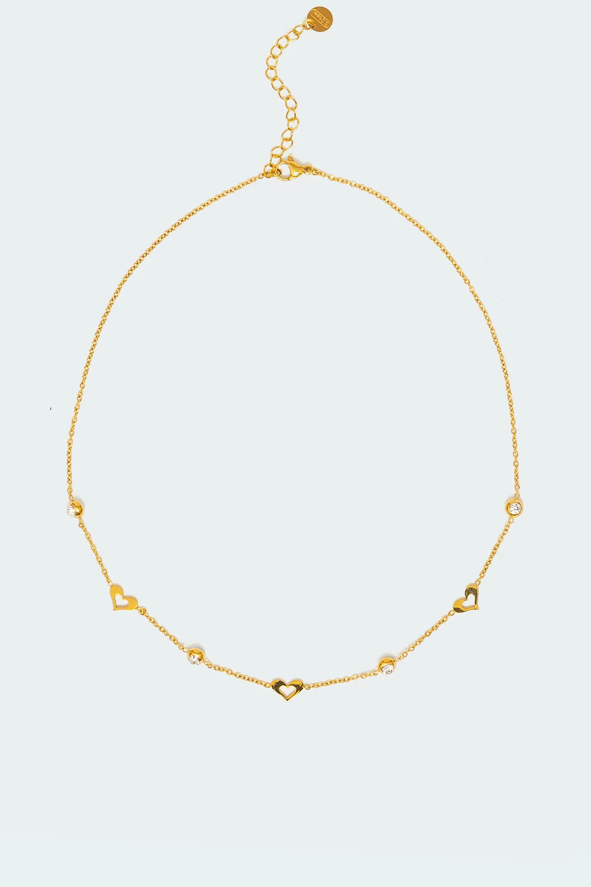 Chain Of Hearts Necklace - Image 2