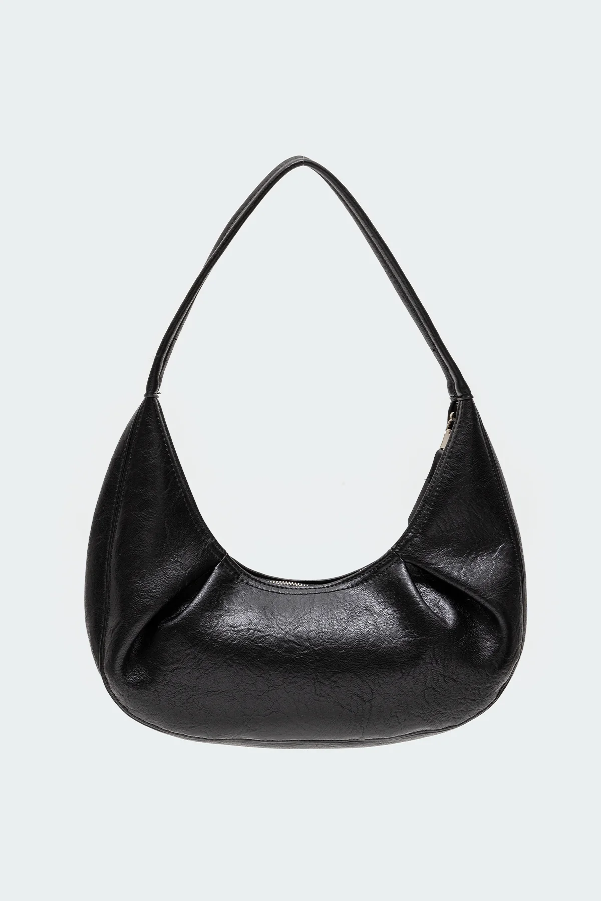 So Chic Faux Leather Shoulder Bag - Image 2
