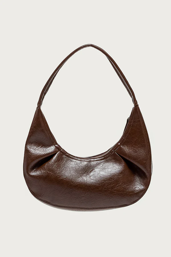 So Chic Faux Leather Shoulder Bag - Image 2