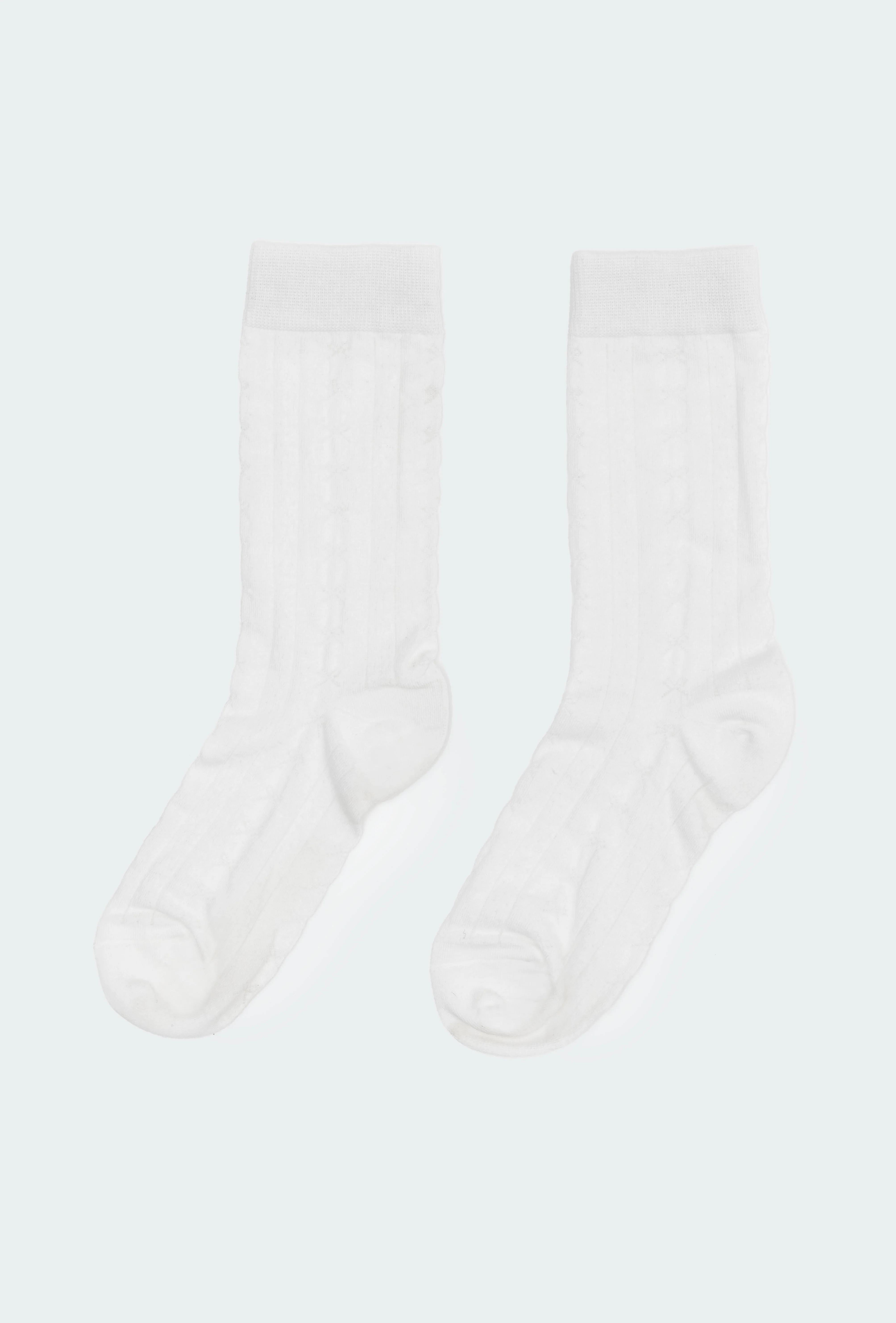 Bow Pointelle Socks - Image 4