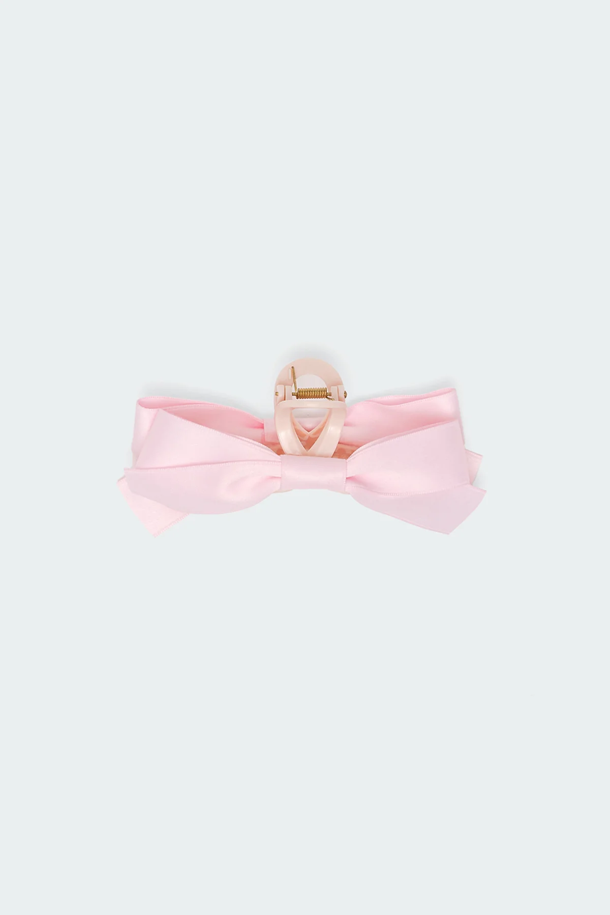 Satin Effect Bow Hair Clip - Image 2
