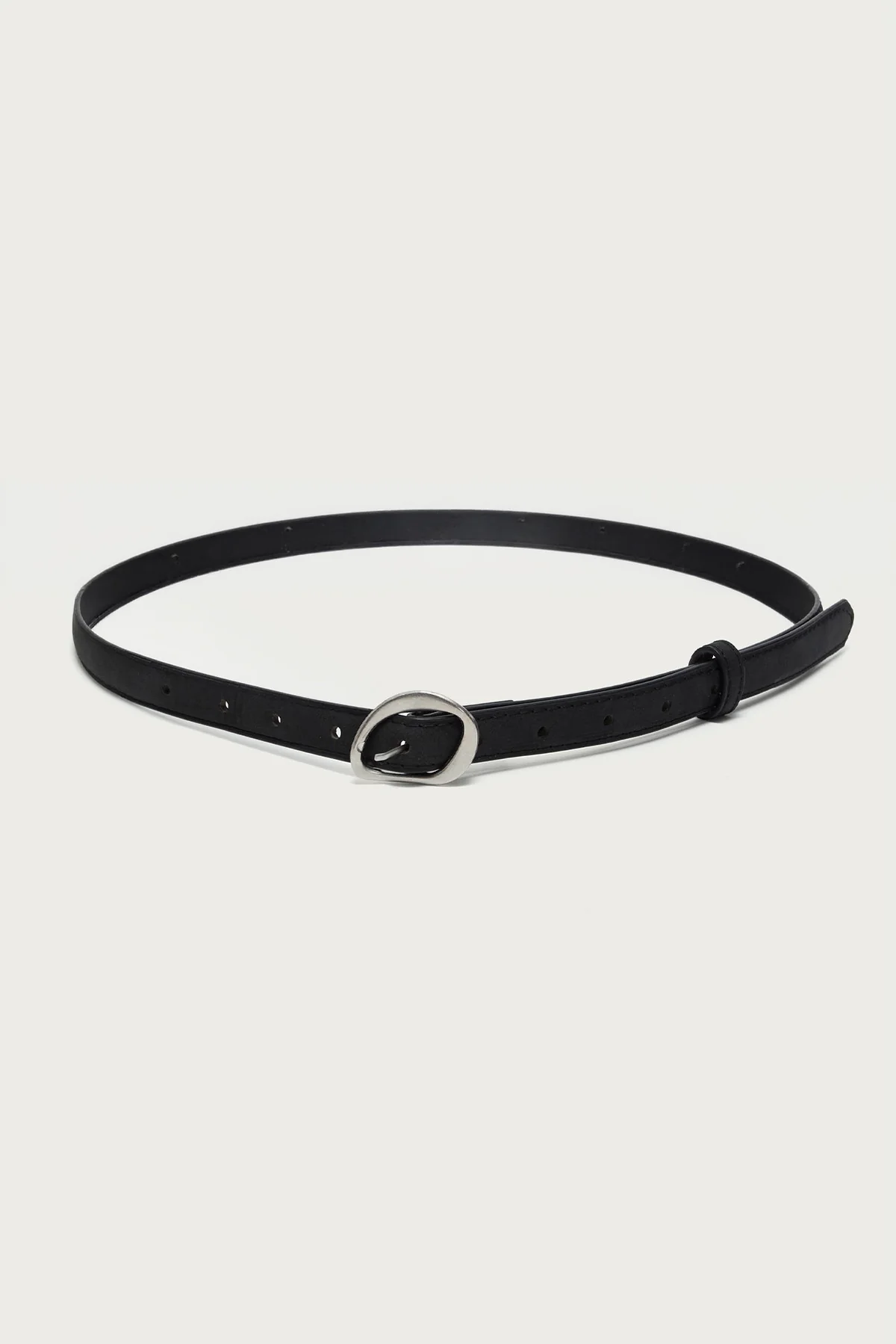 Faux Suede Slim Belt - Image 2