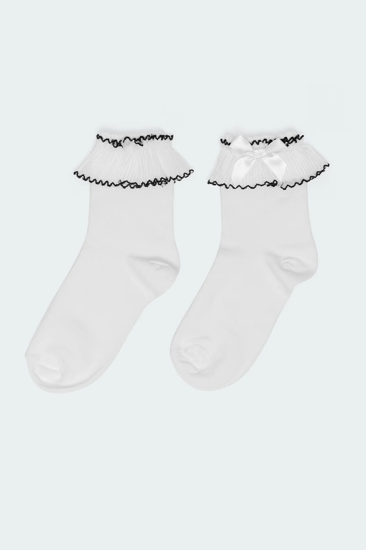 Ruffle & Bow Socks - Image 3