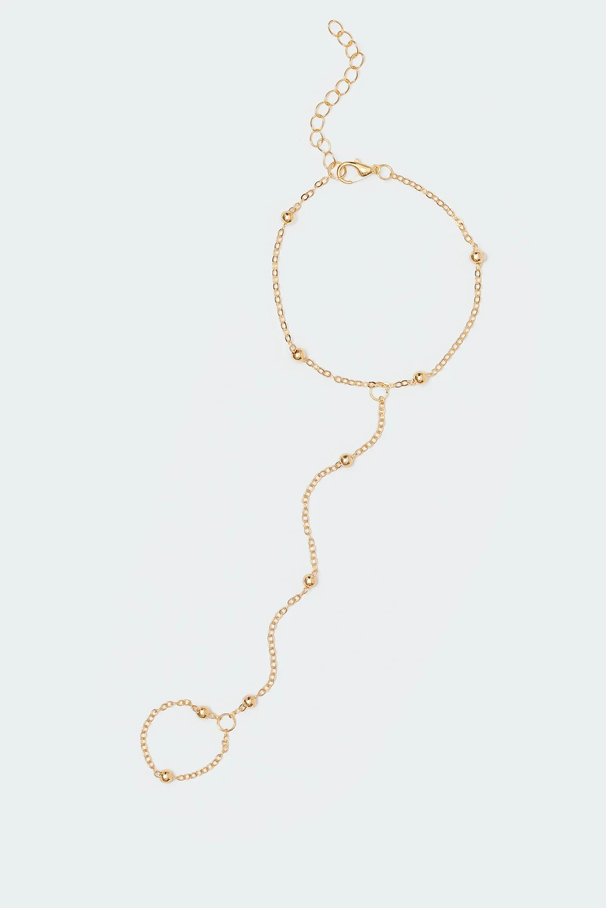 Metal Bead Hand Chain - Image 2