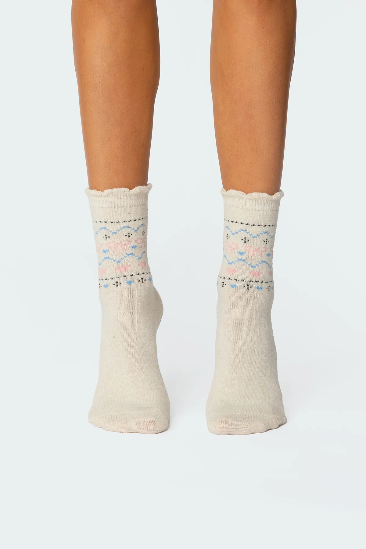 Bow & Heart Socks - Image 2