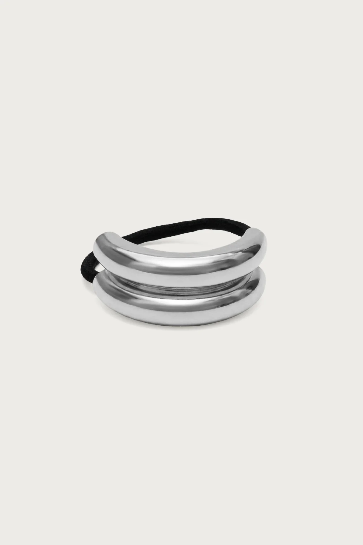 Sleek Double Cuff Hair Tie - Image 2