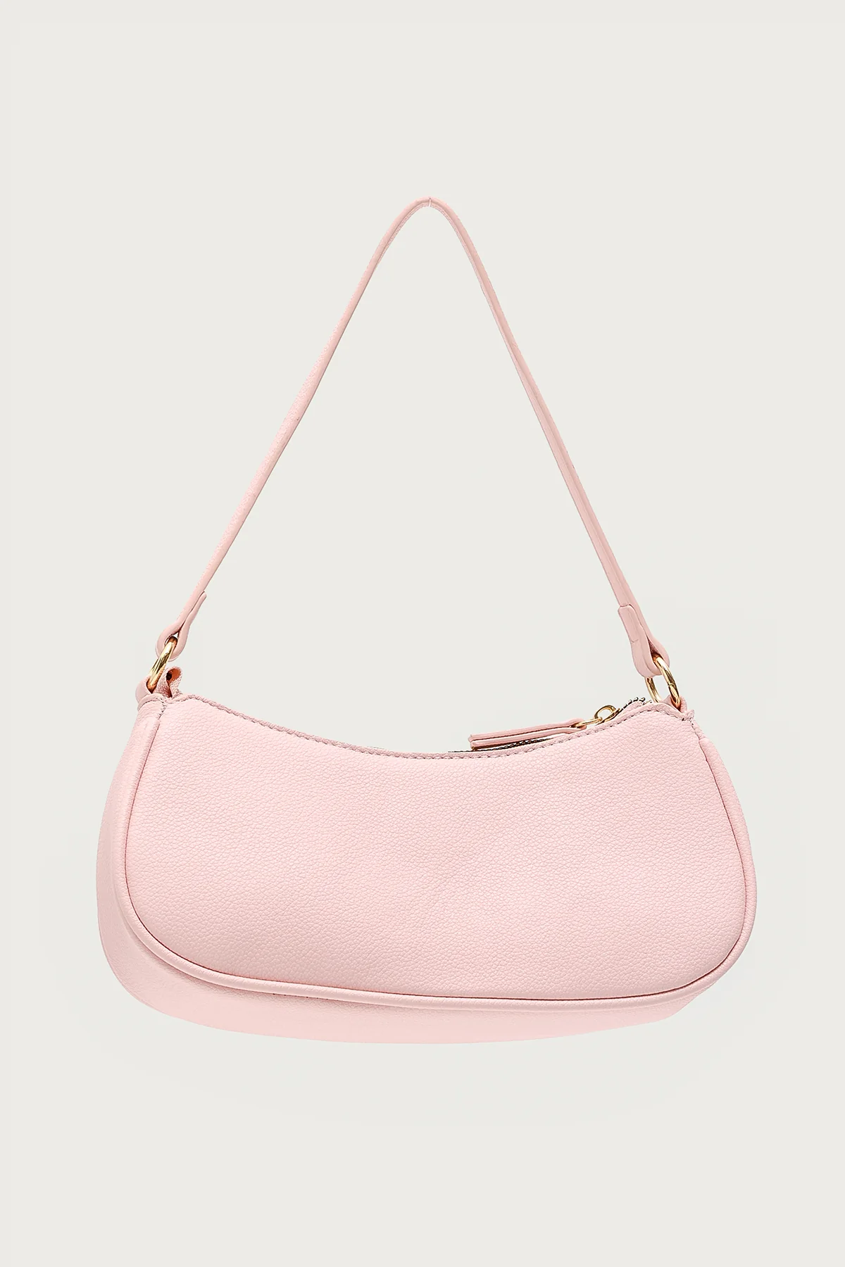 Zinnia Faux Leather Buckle Bag - Image 4