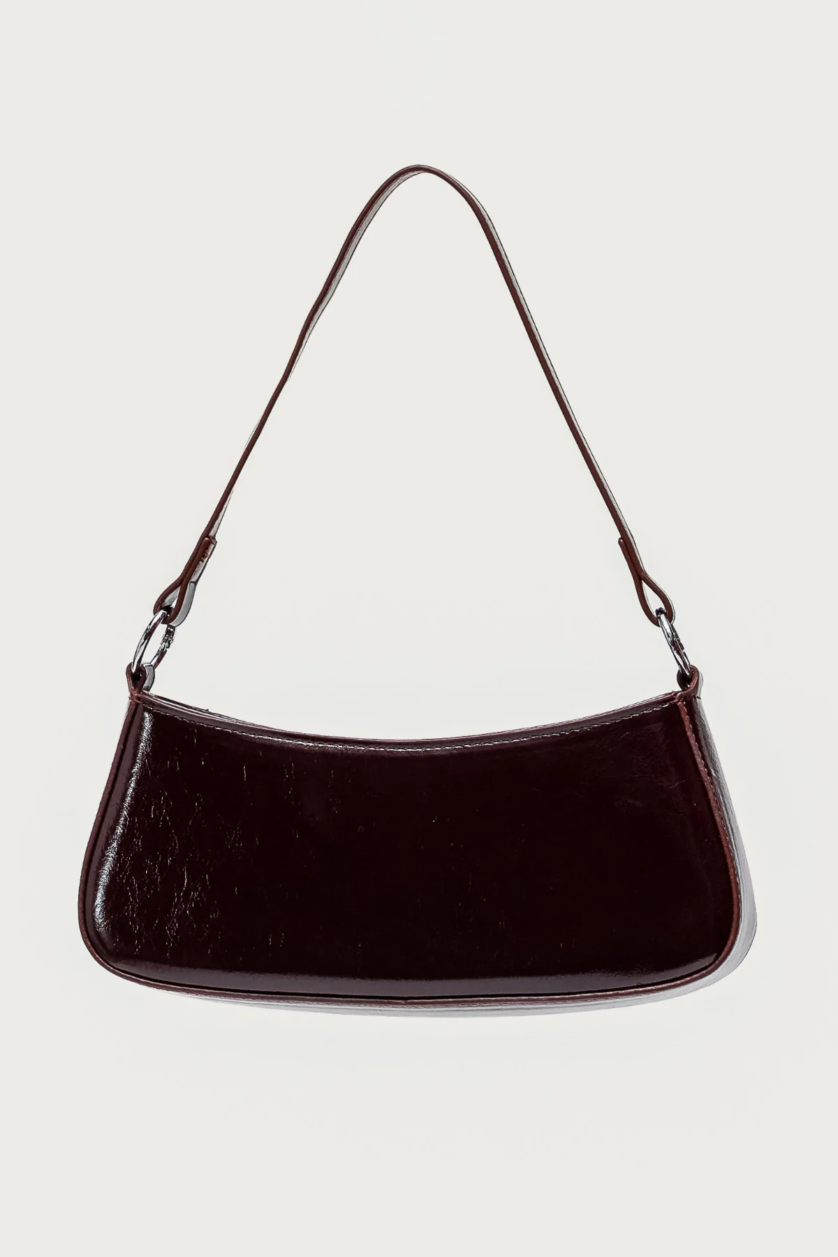 Buckle Up Faux Leather Bag - Image 5