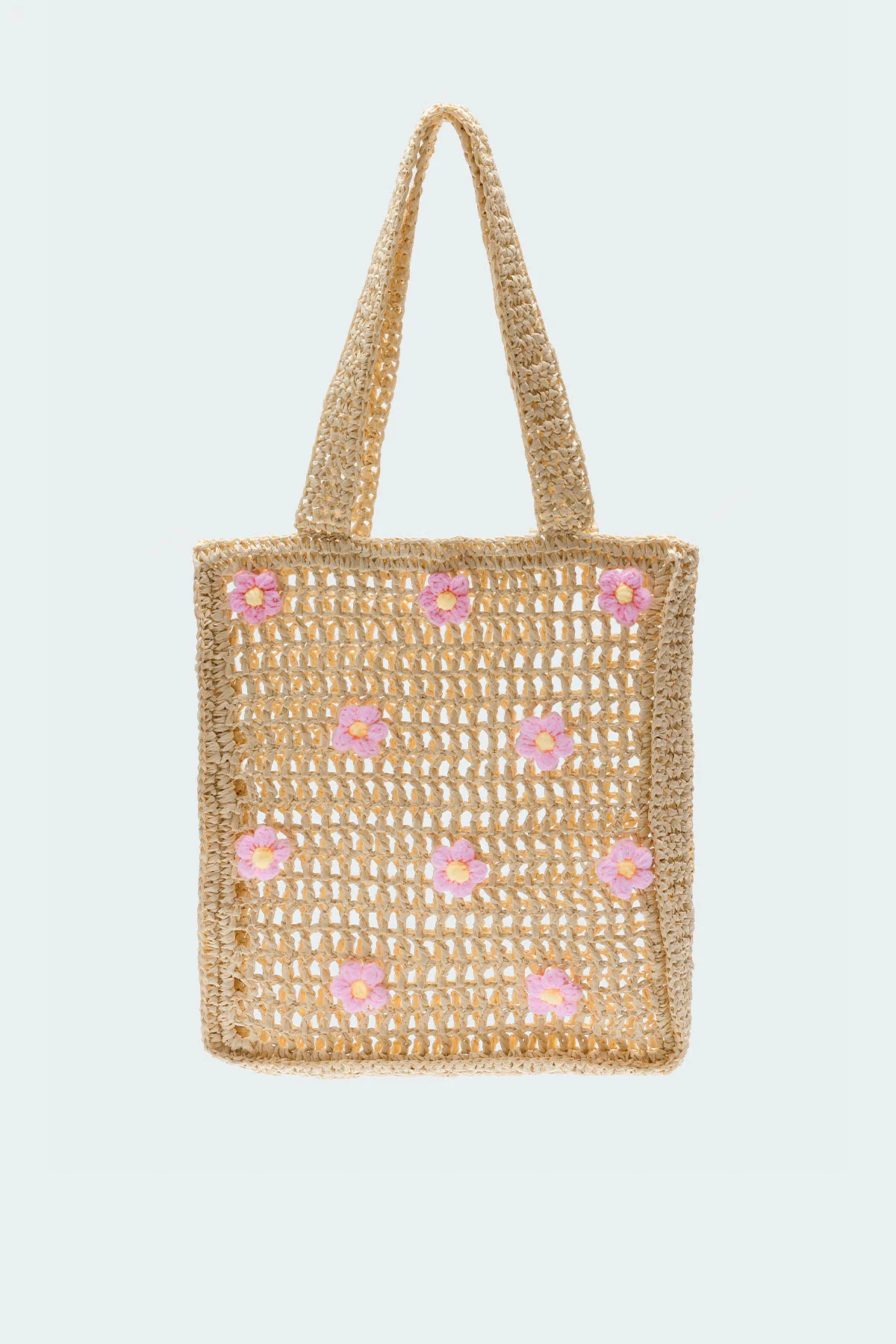 Oopsy Daisy Crochet Tote Bag - Image 2