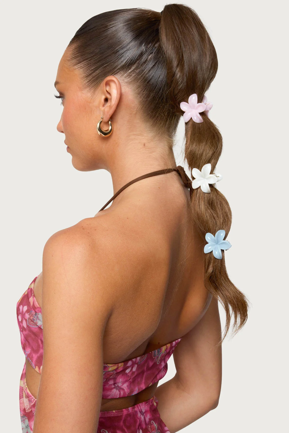 Mini Flower Hair Clip Pack - Image 2
