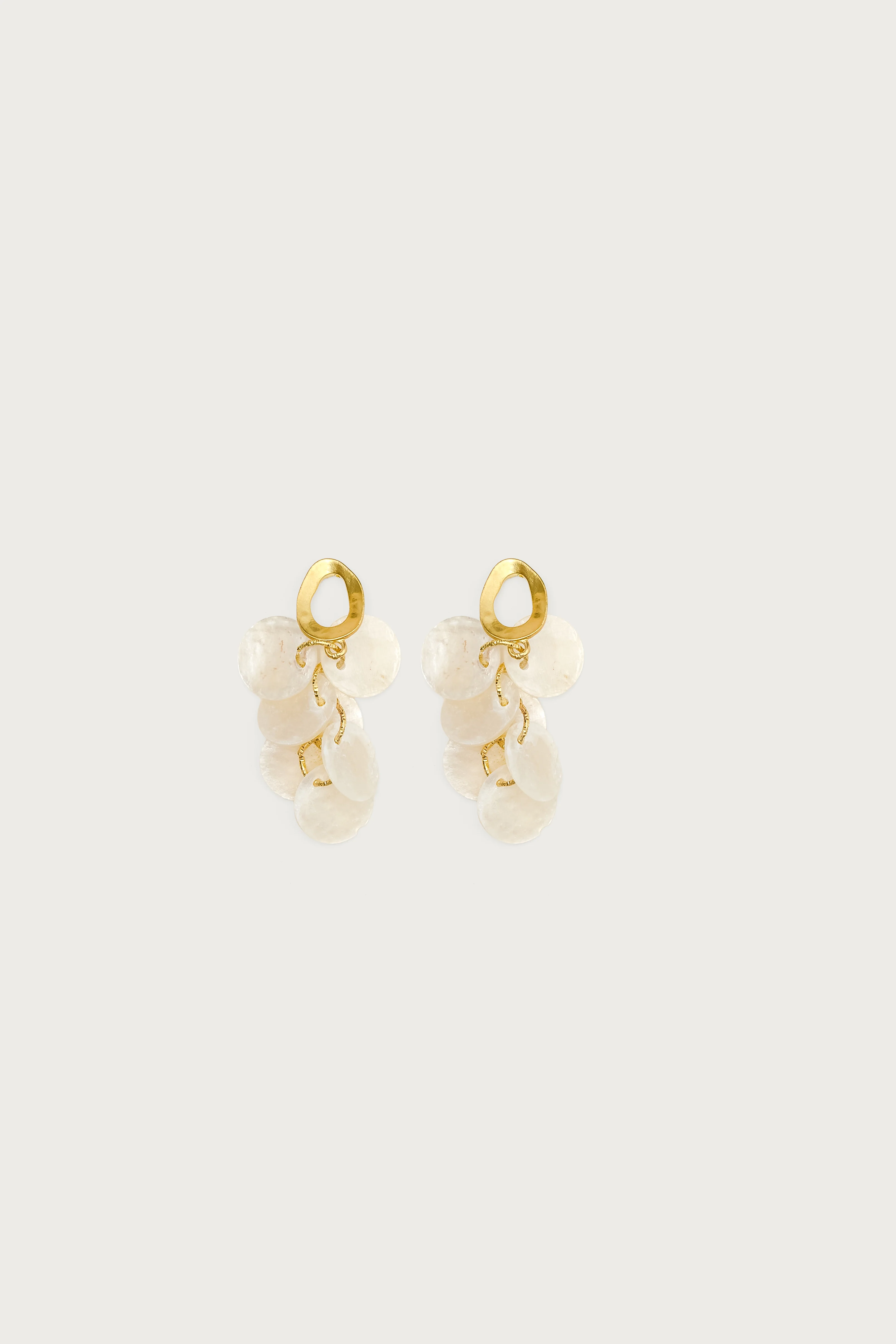 Iridescent Charm Dangling Earrings - Image 2