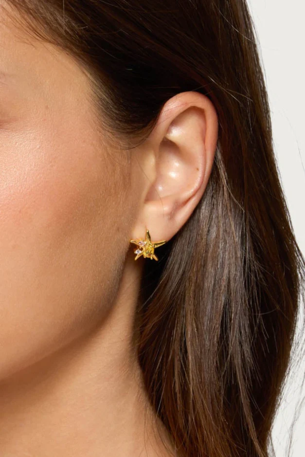 Sea Star Stud Earrings - Image 2