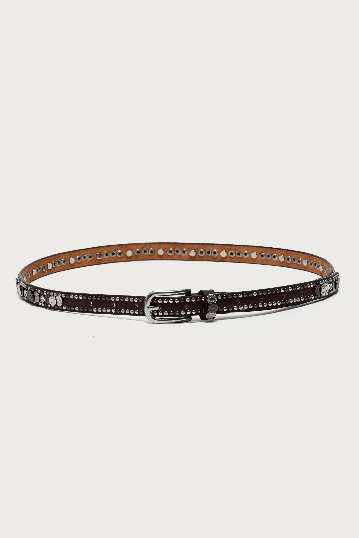 Get Studded Faux Leather Belt - Image 2