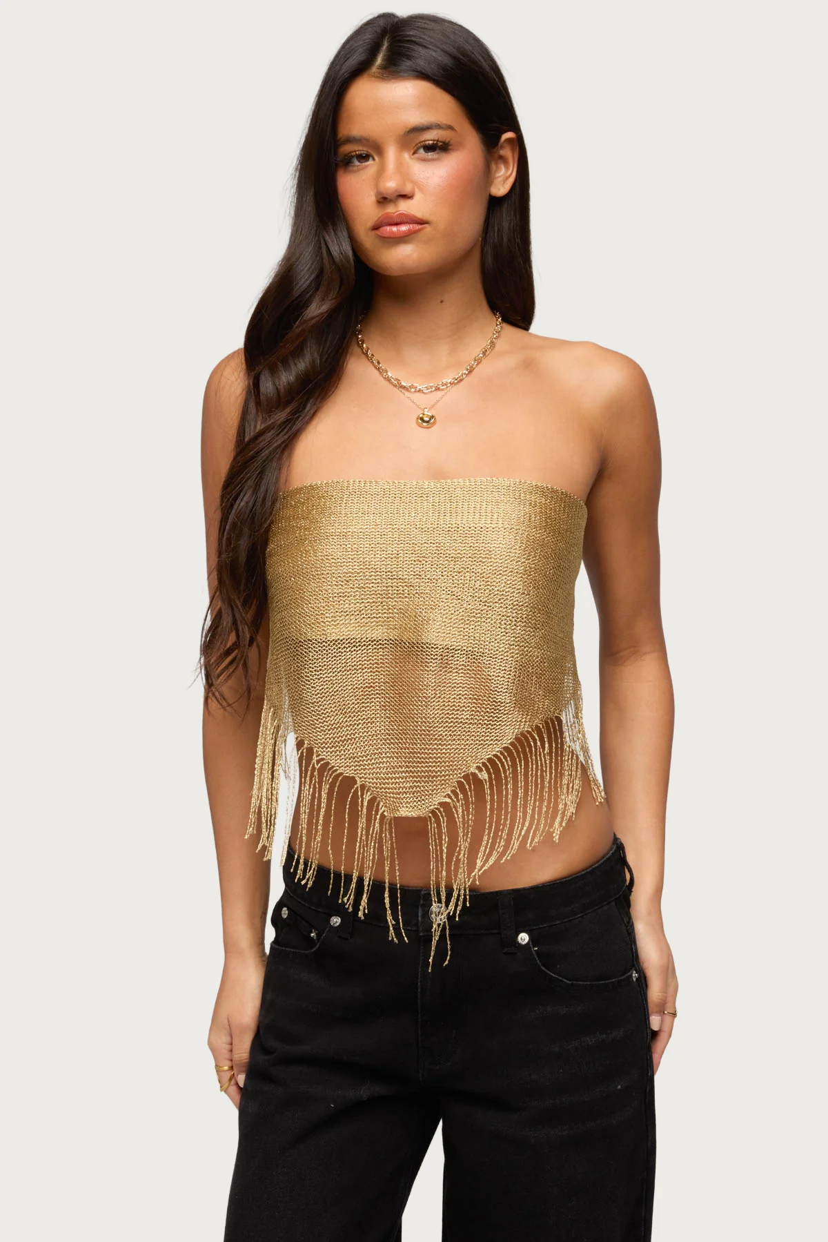 Fringed Waist Scarf - Image 3