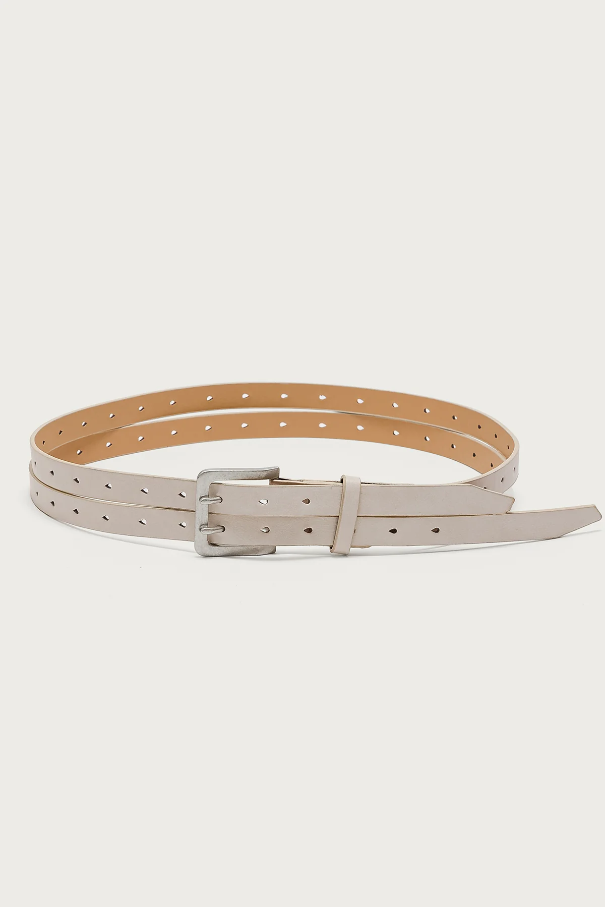 Double Look Faux Leather Belt - Image 2