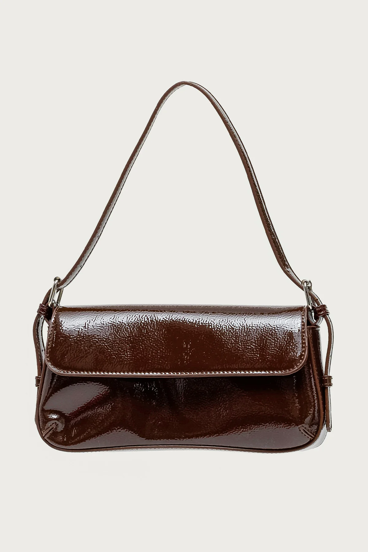 Red Carpet Faux Patent Leather Bag - Image 2