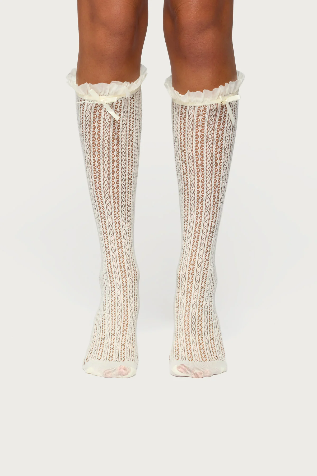 Sheer Lace Socks - Image 4