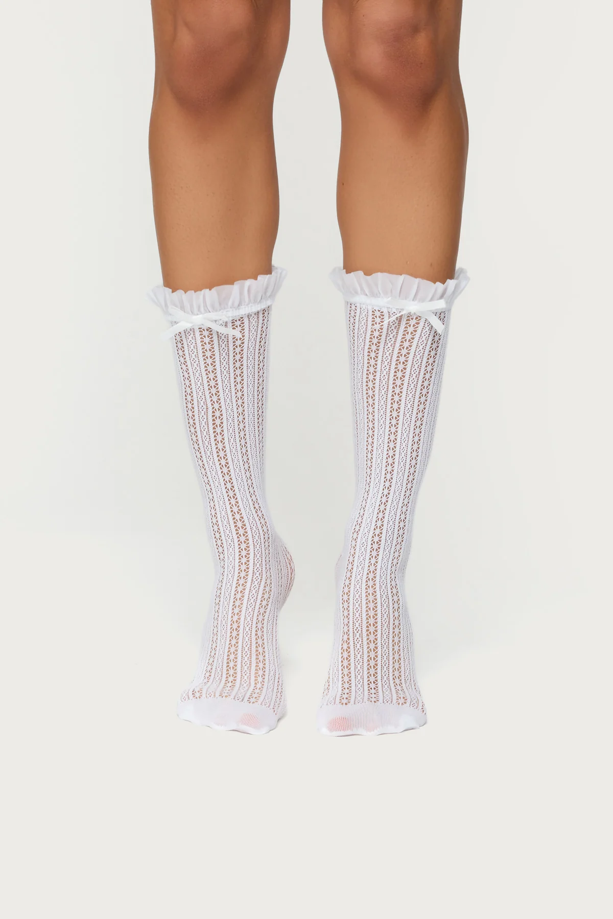Sheer Lace Socks - Image 3