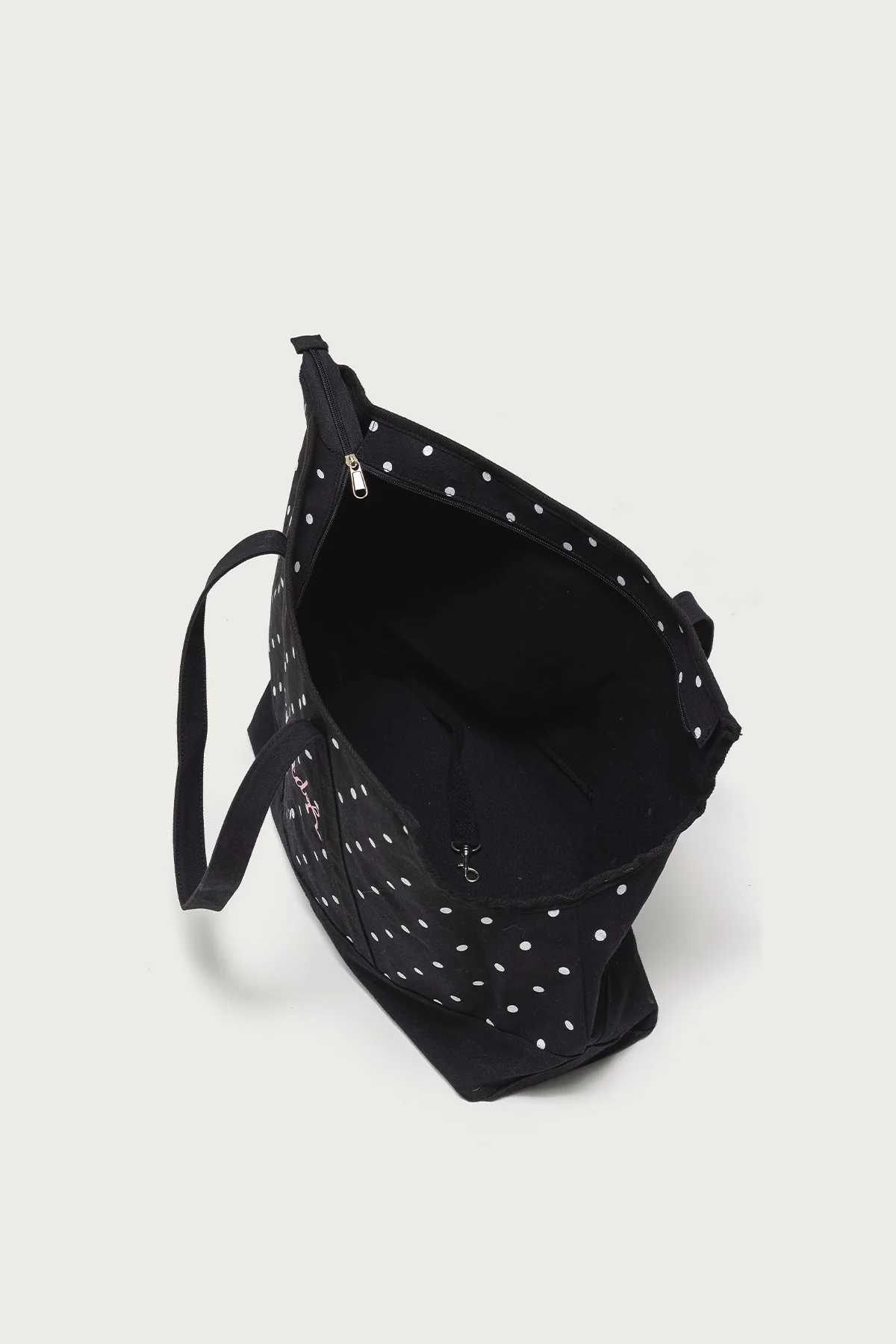 Polka Dot Pet Carrier Tote Bag - Image 7