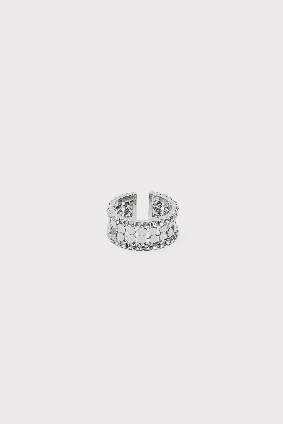 Disco Faux Diamond Ring - Image 2