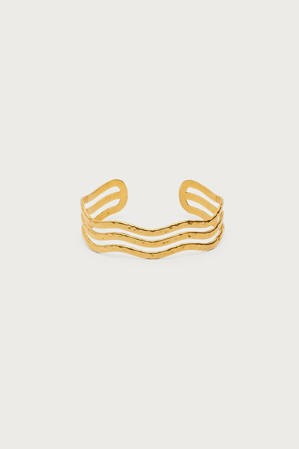 Wavy Layered Arm Cuff - Image 2