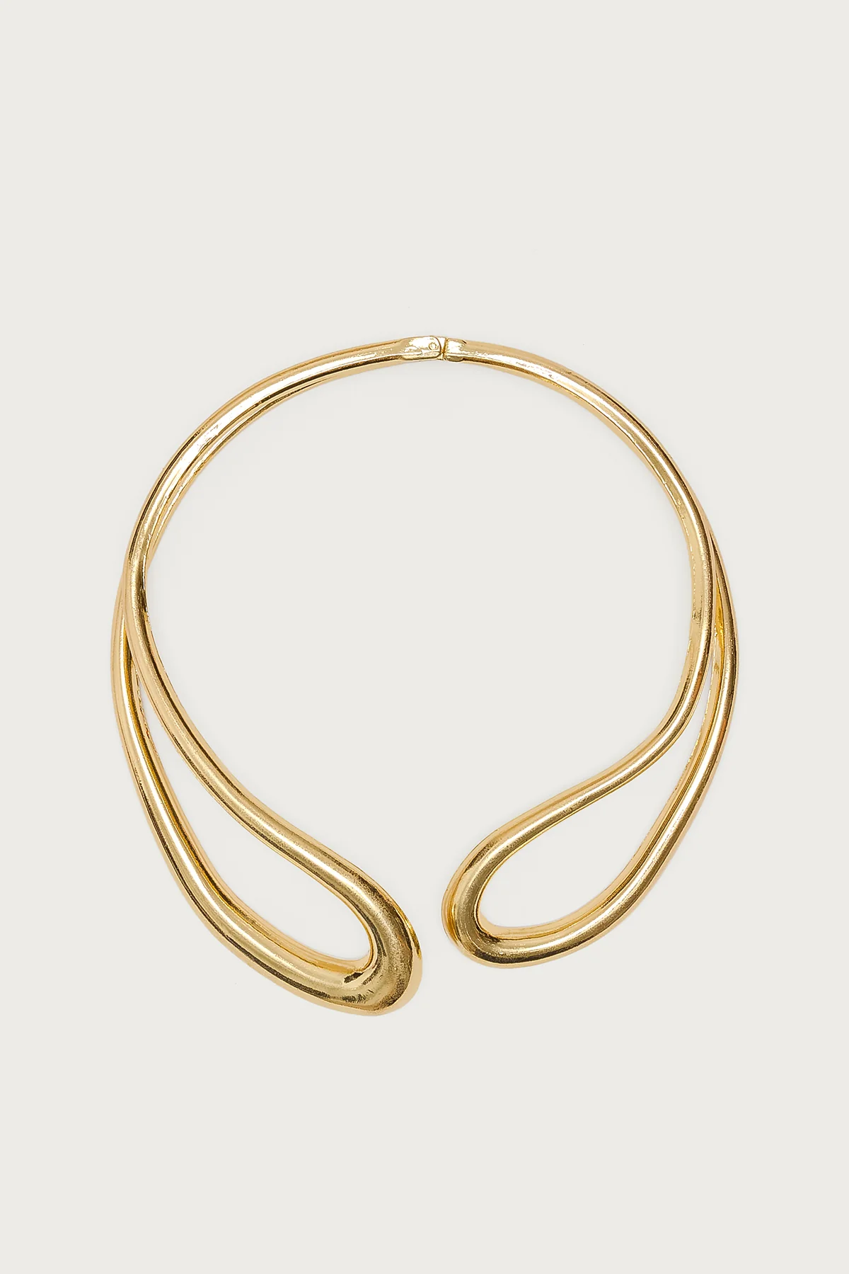 Abstract Cuff Choker Necklace - Image 2