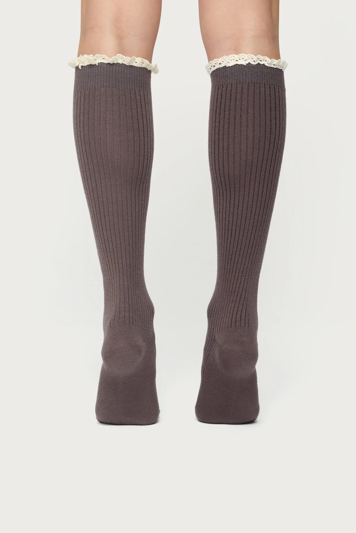 Lacey Ruffle Knee High Socks - Image 4