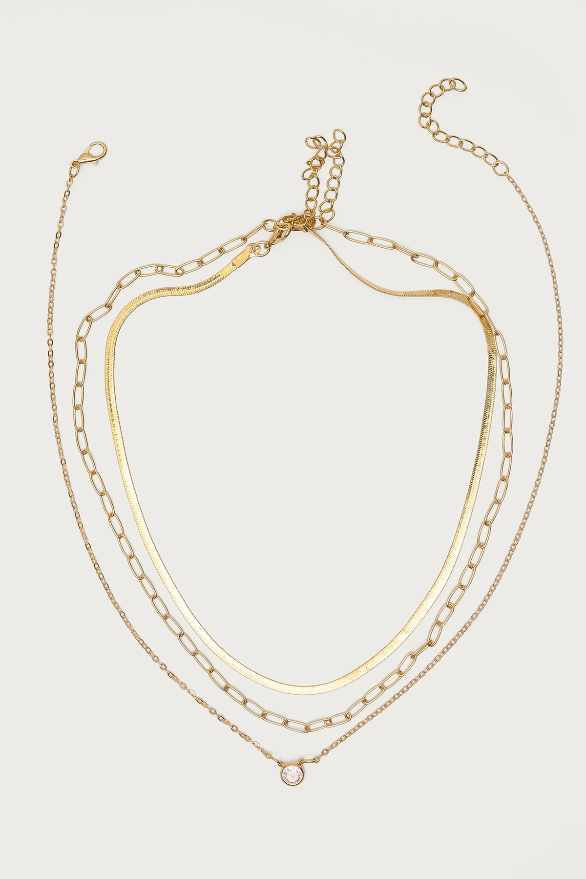 Mixed Chain Necklace Set - Image 2