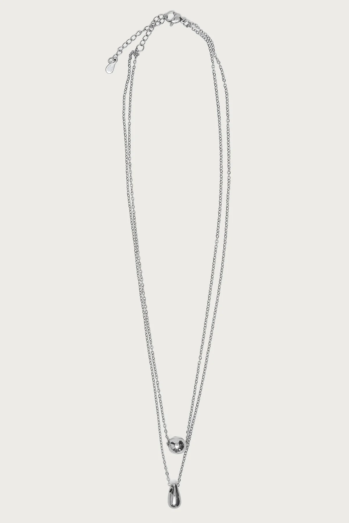 Teardrop Layered Necklace - Image 2