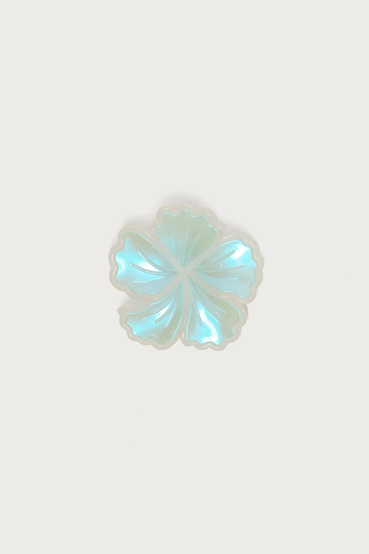 Iridescent Flower Claw Clip - Image 2