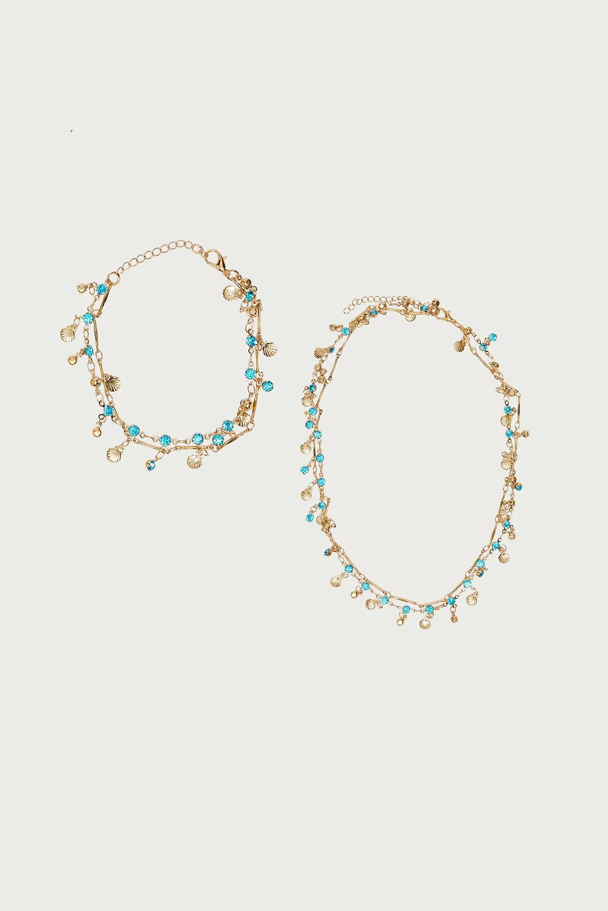 Sea Stone Necklace & Bracelet Pack - Image 2