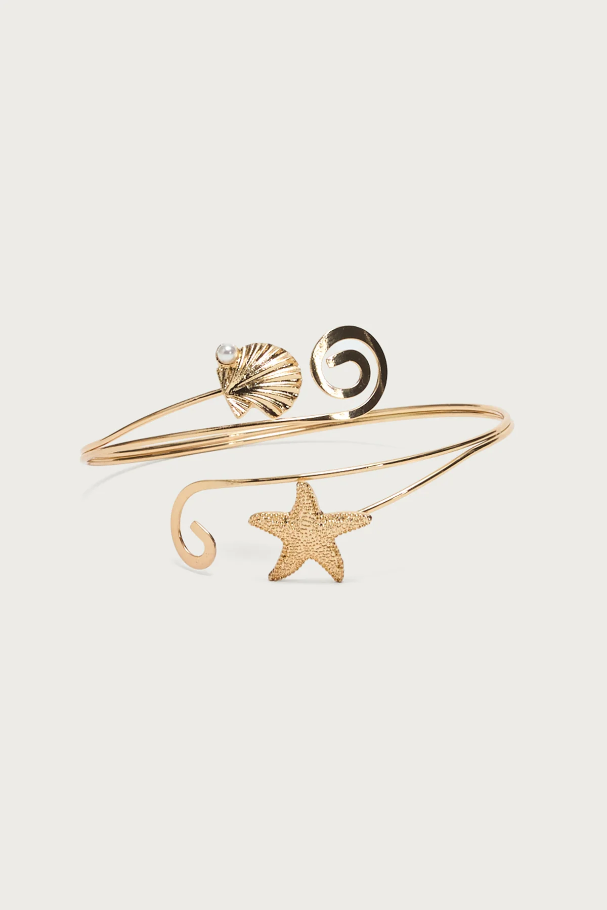 Coastal Pearly Arm Cuff - Image 2