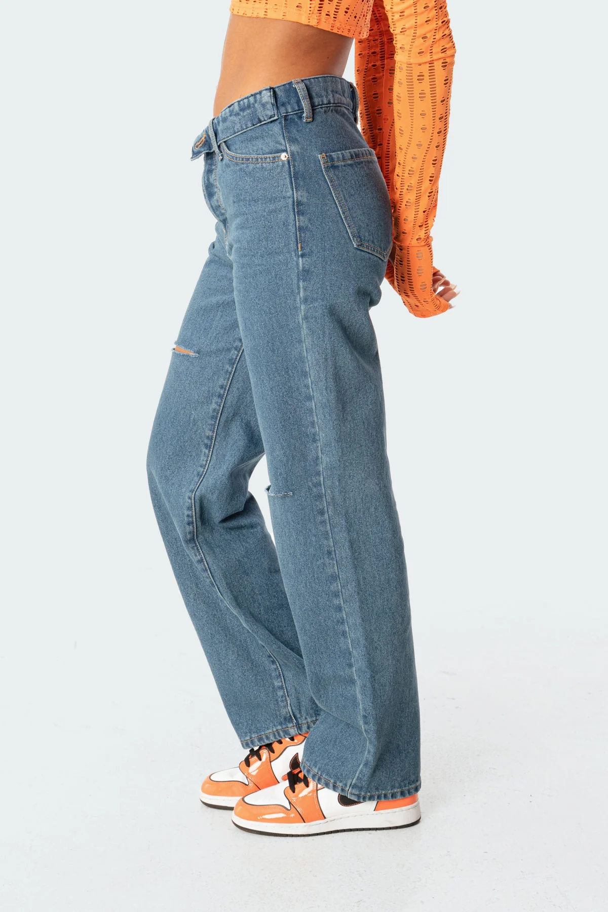 Raquel Folded Jeans - Image 3