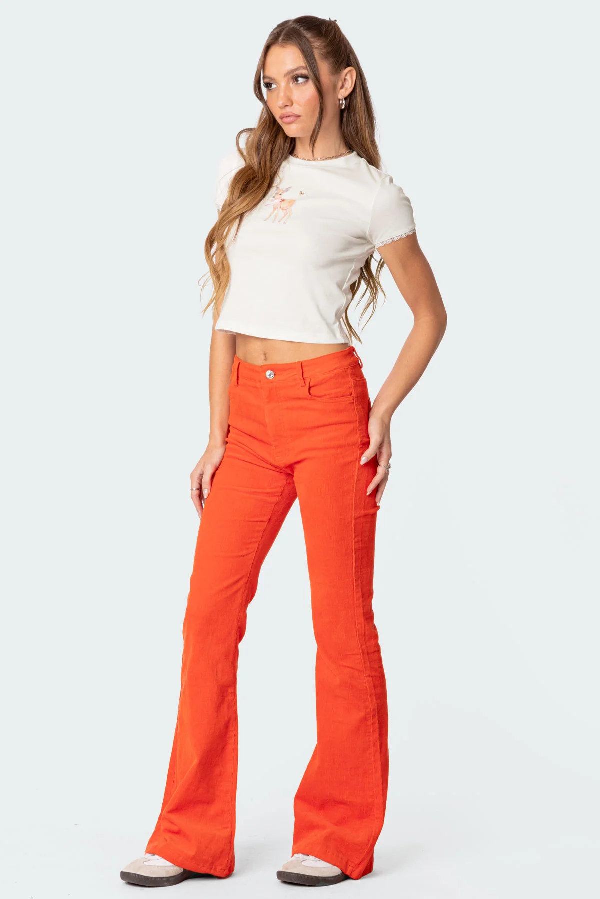 Tony Corduroy Flared Pants - Image 3