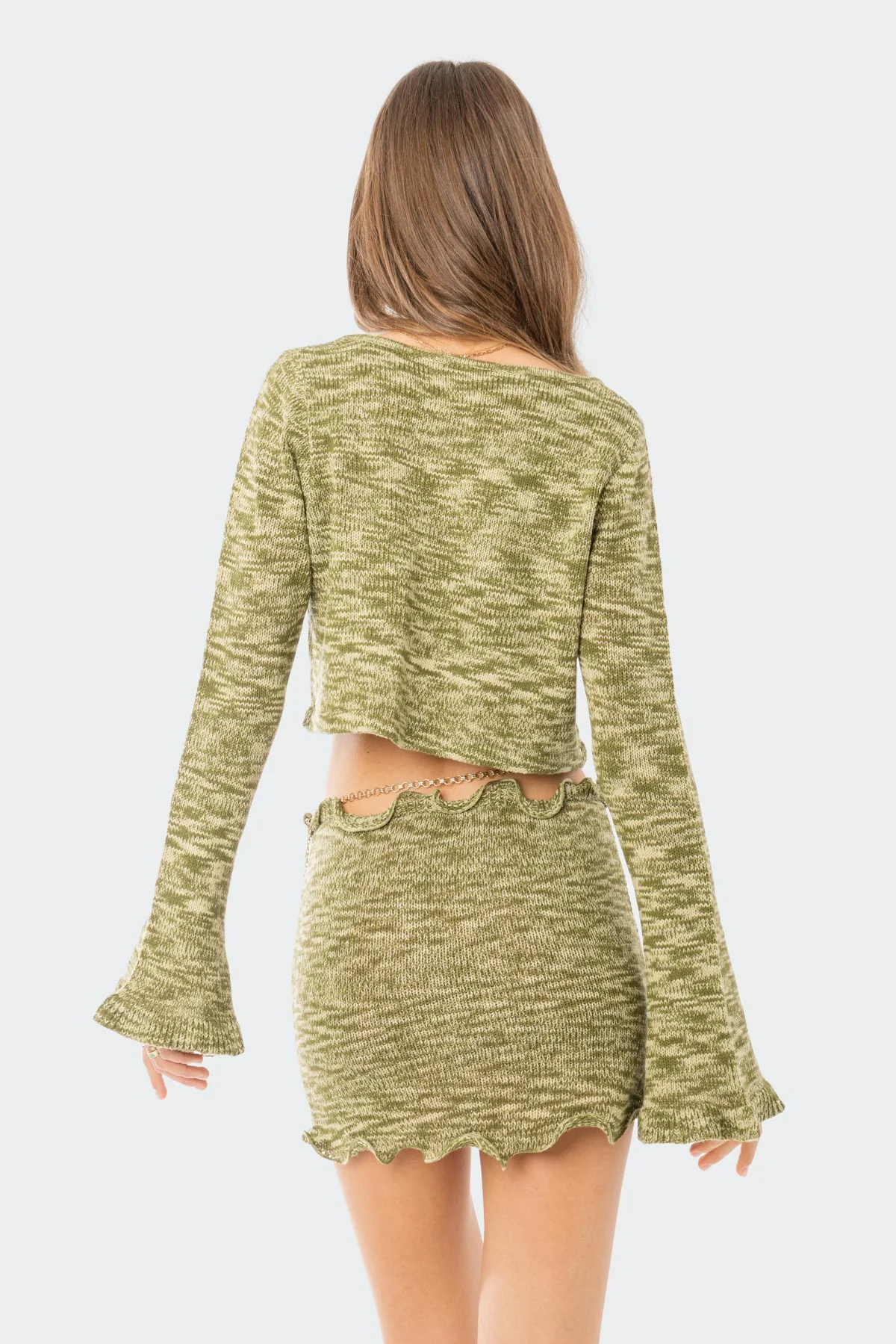 Ayden Knitted Mini Skirt - Image 7