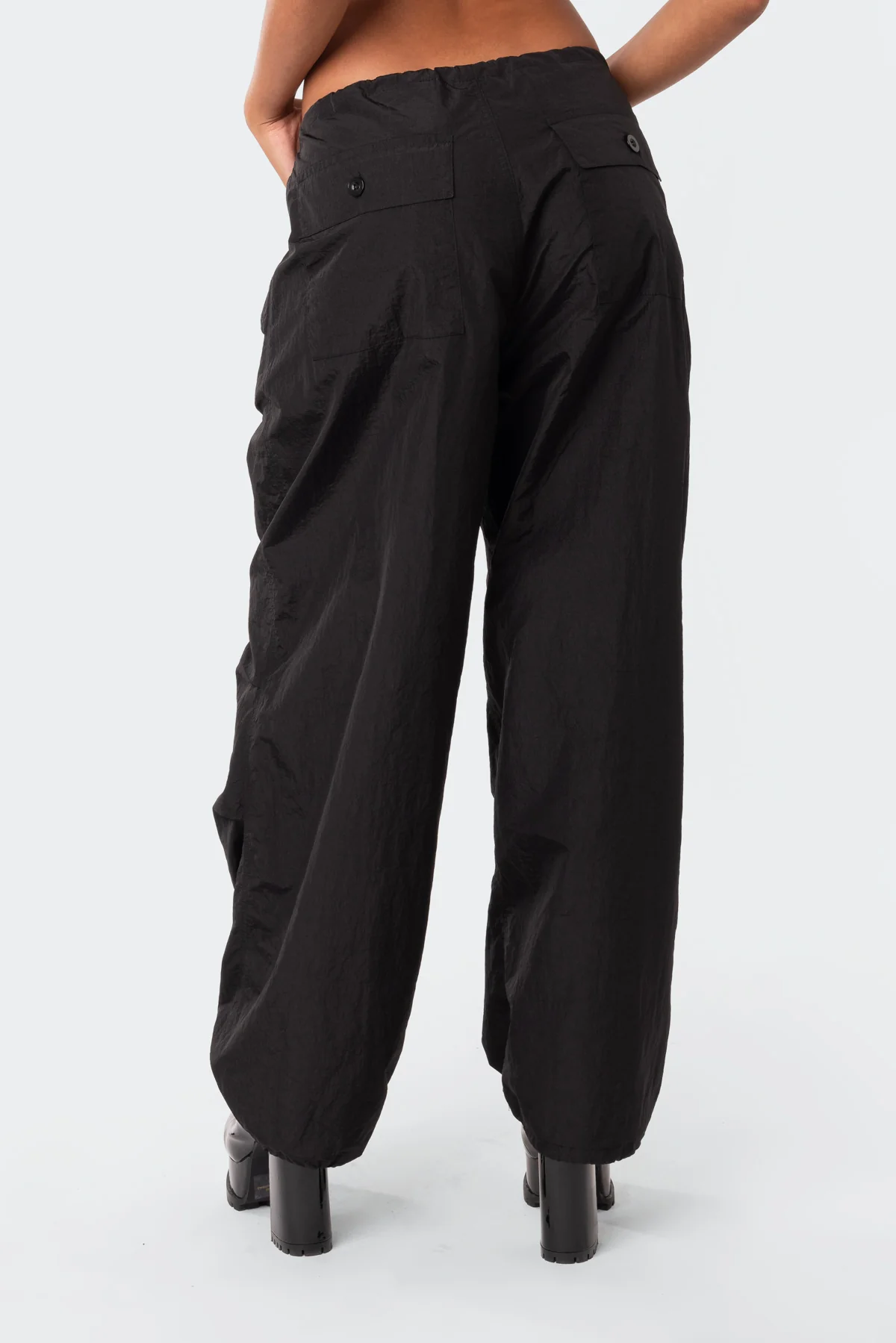 Rian Nylon Cargo Pants - Image 5