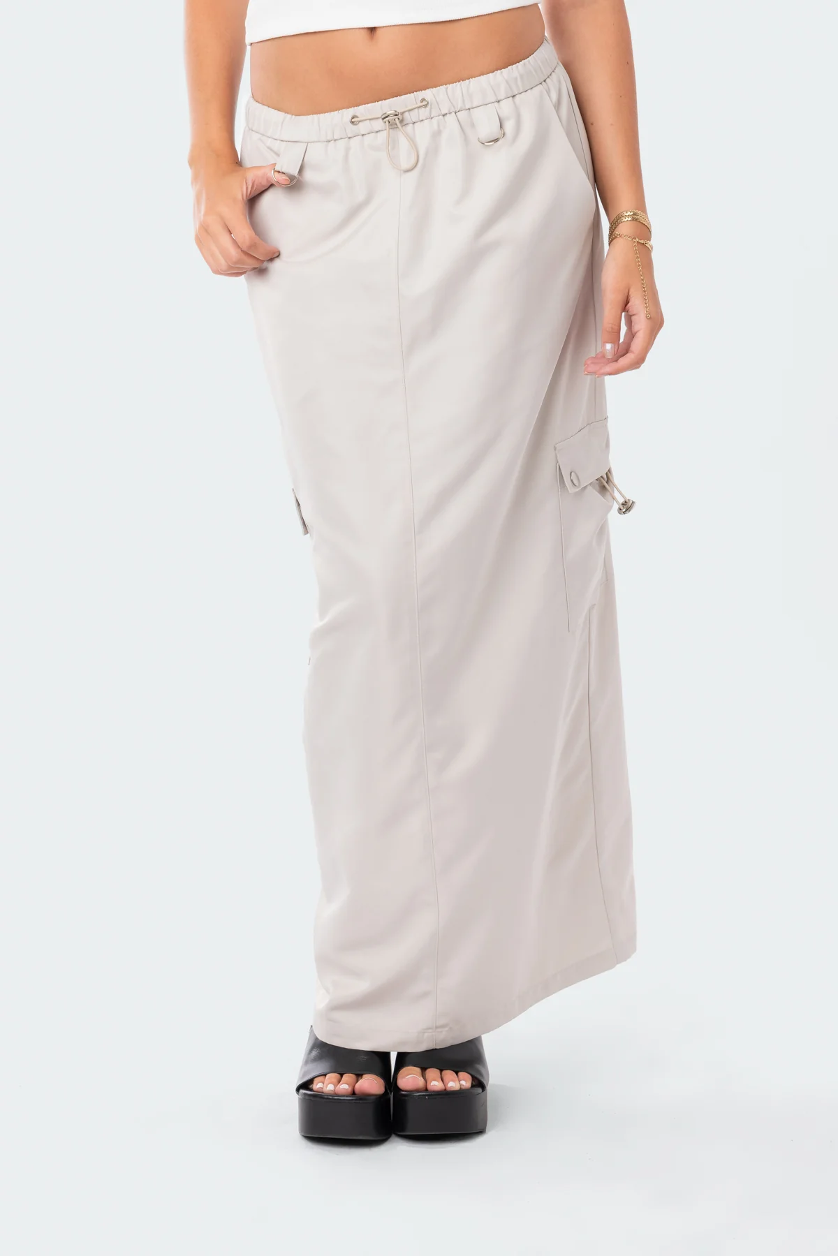 Demi Cargo Maxi Skirt - Image 2