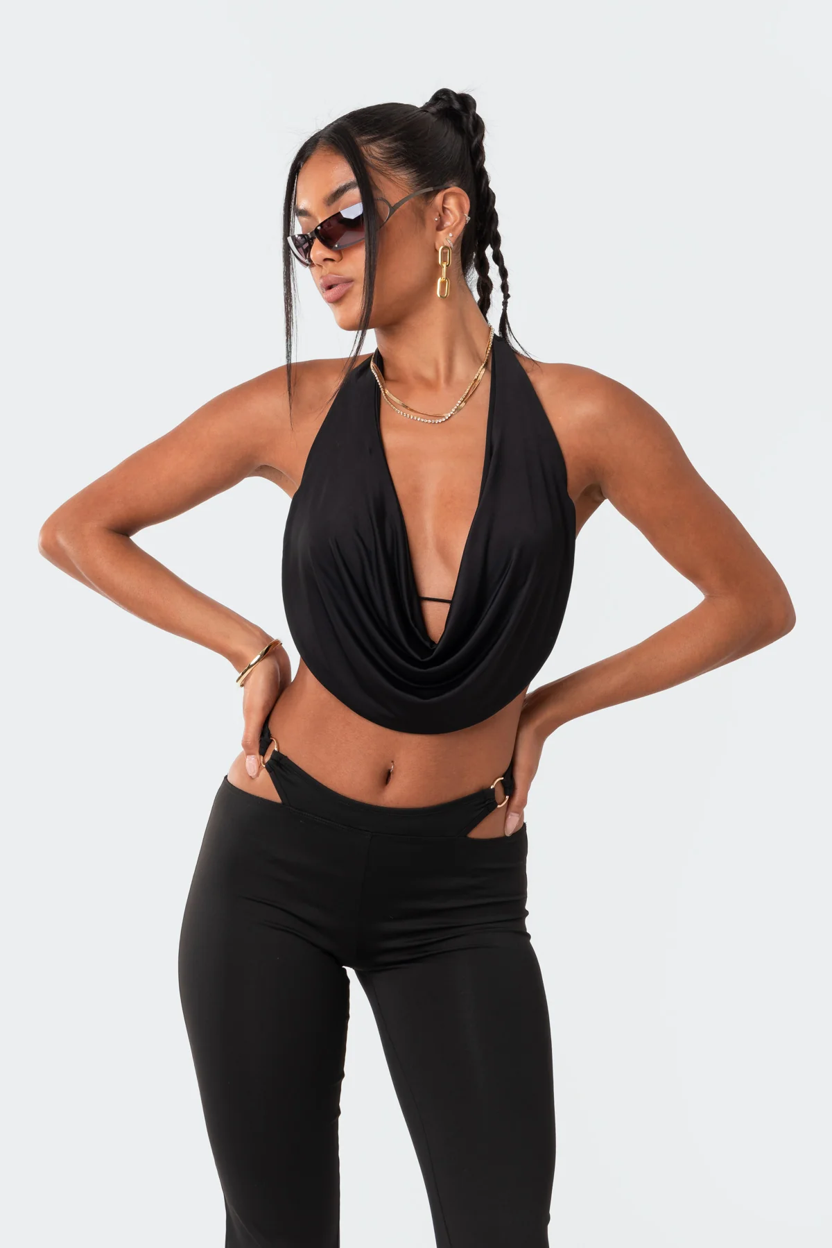 Monique Cropped Open-Back Top - Image 3