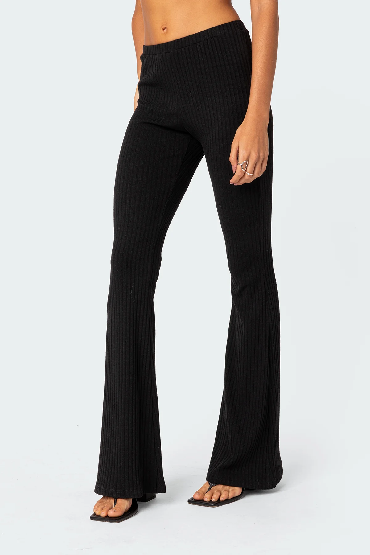 Dekota Ribbed Flared Pants - Image 3