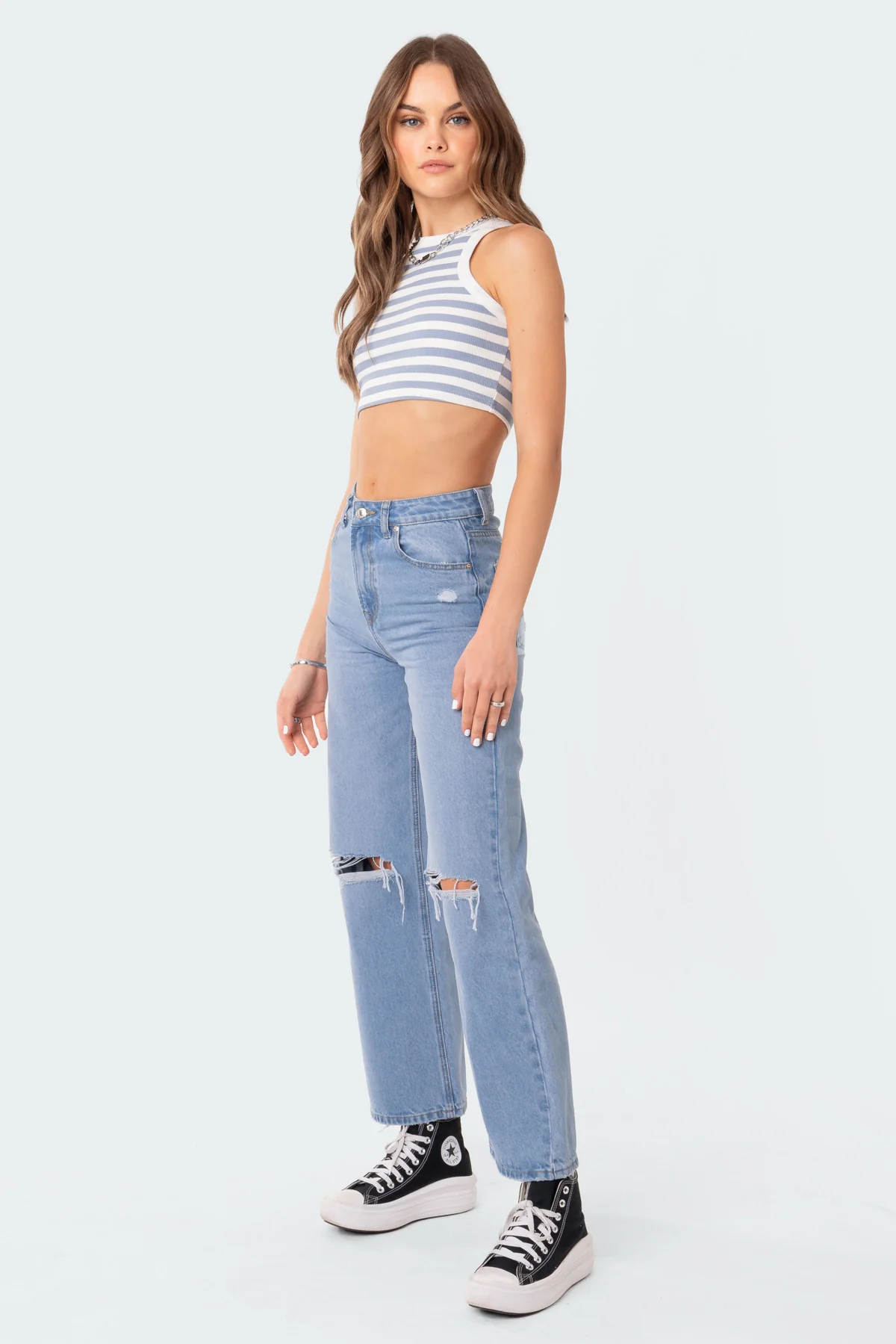 Lori High-Rise Wide Leg Jeans - Image 3