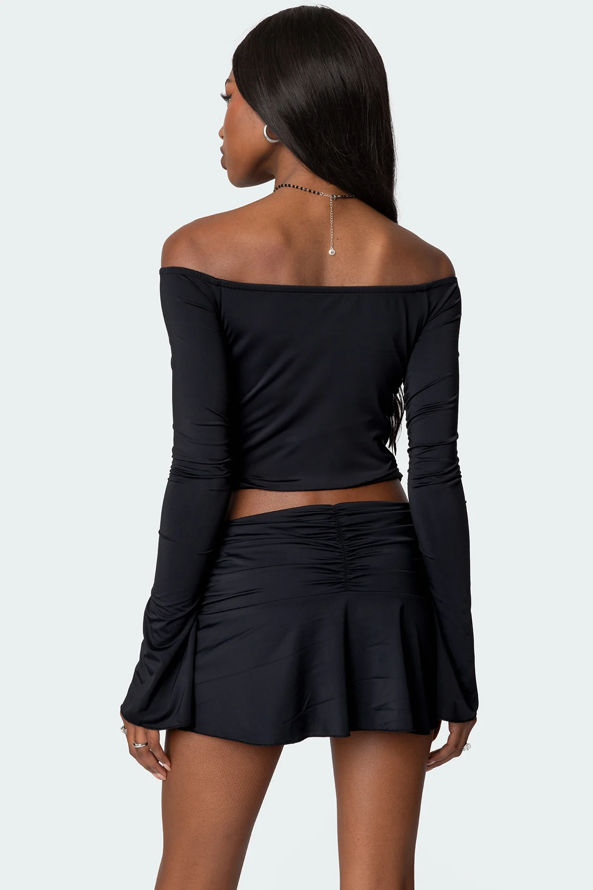 Corey Off The Shoulder Gathered Top - Image 5