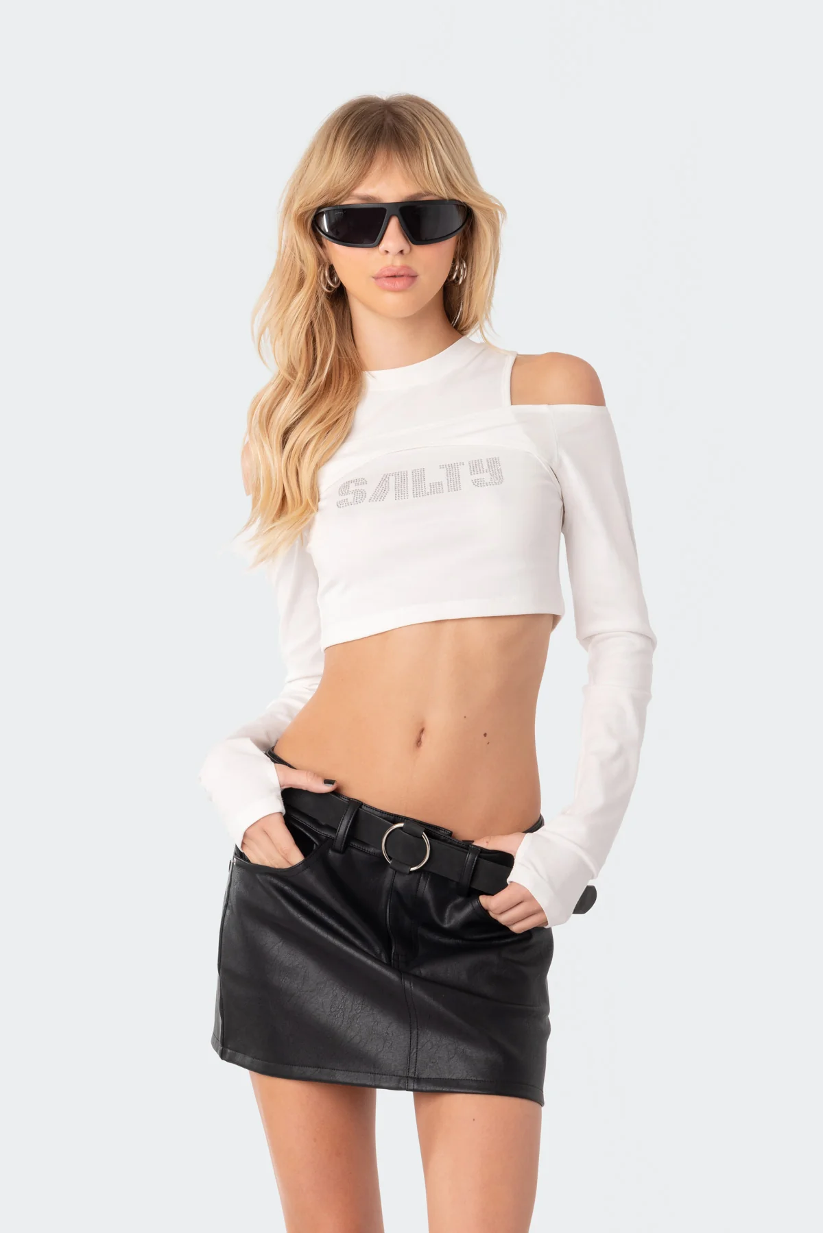 Salty Rhinestone Two-Piece Top - Image 3