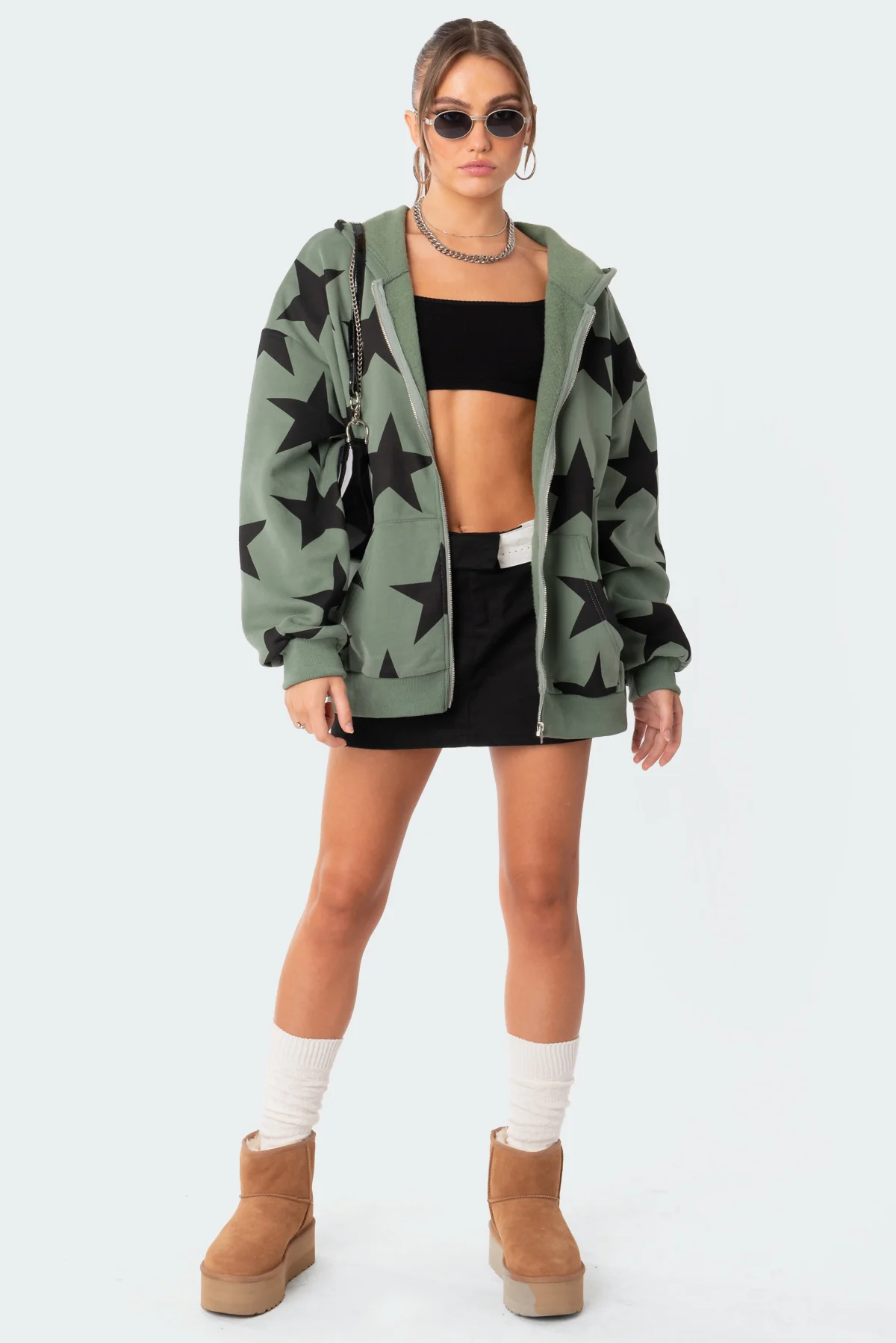 Star At Me Oversized Hoodie - Image 5